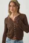 Open Stitch Cardigan