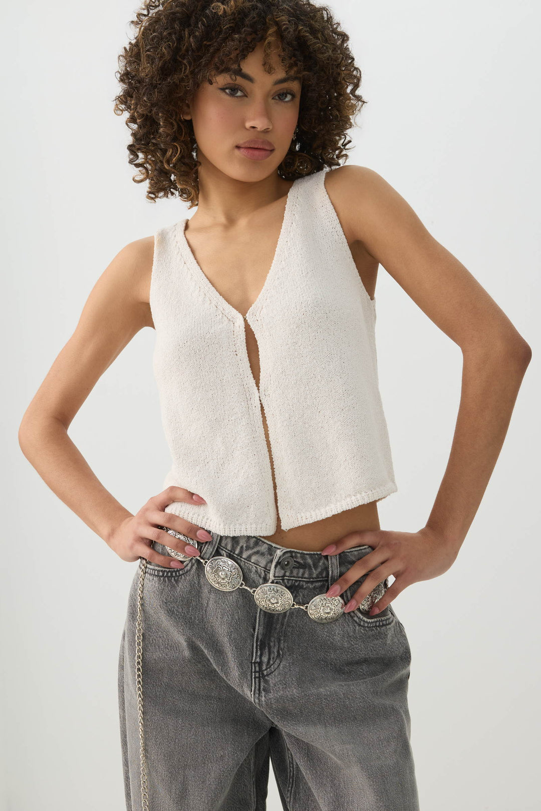 Short Sweater Vest