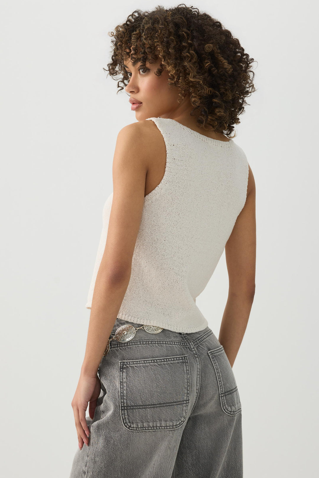 Short Sweater Vest