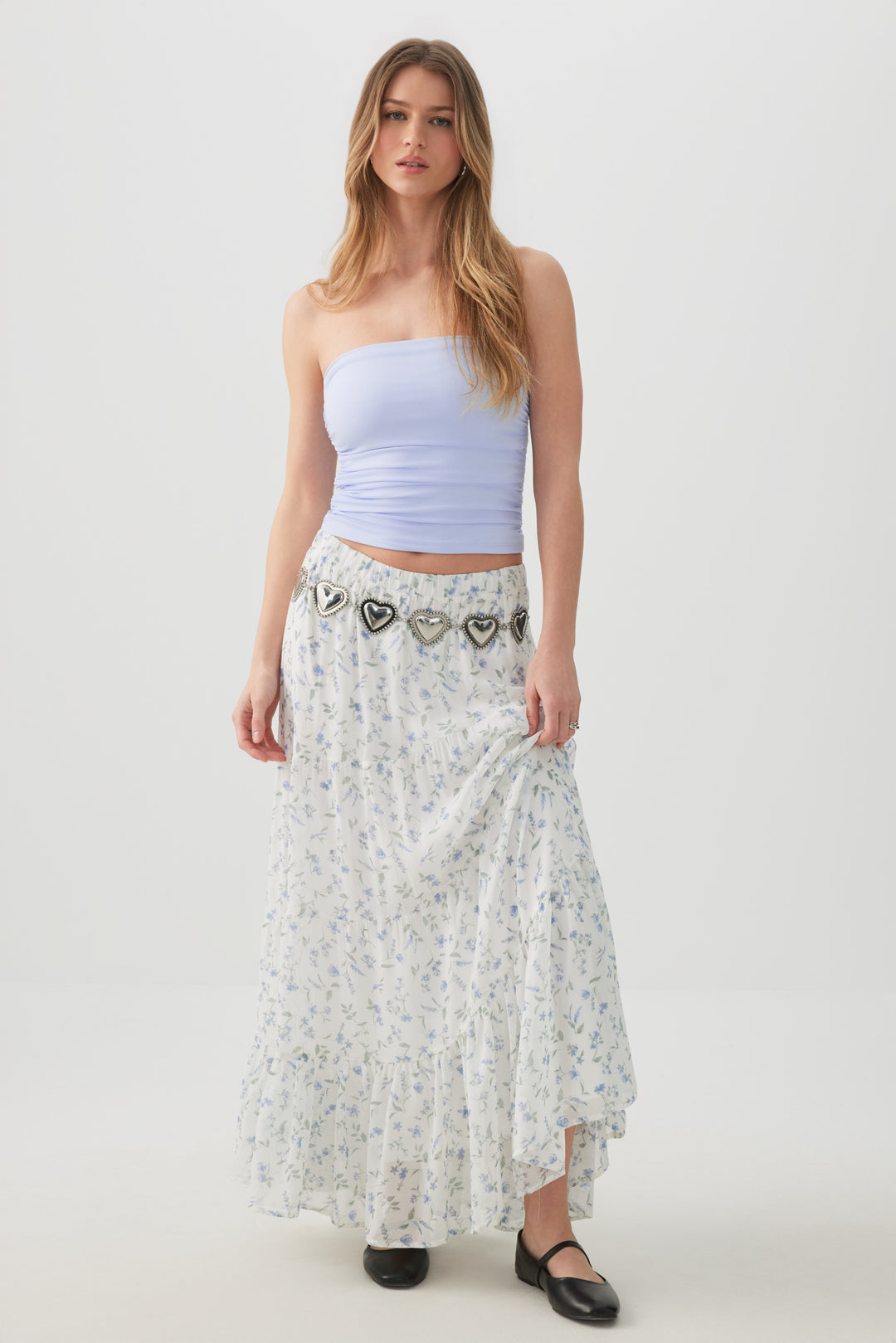 Ruched Tube Top