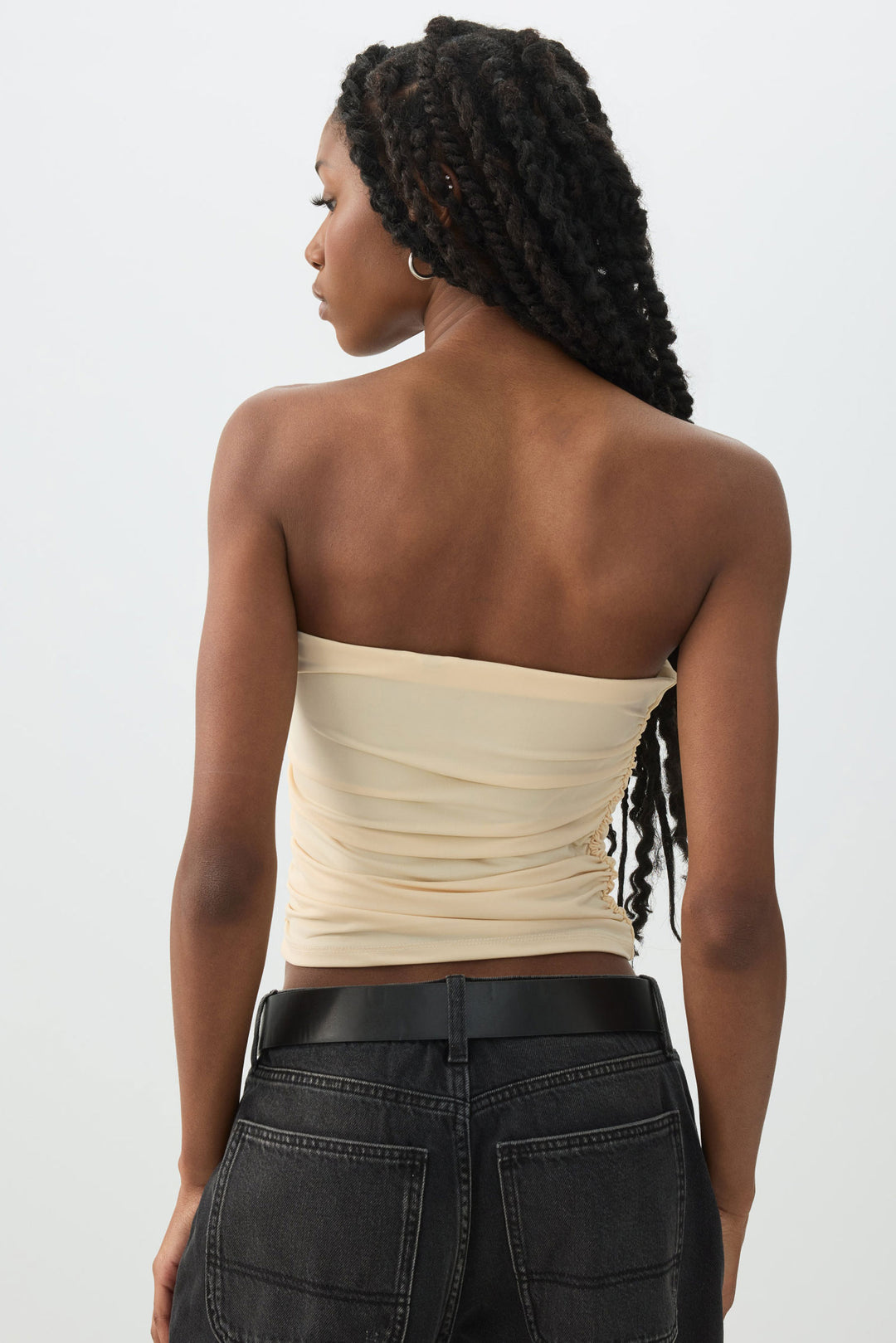 Ruched Tube Top