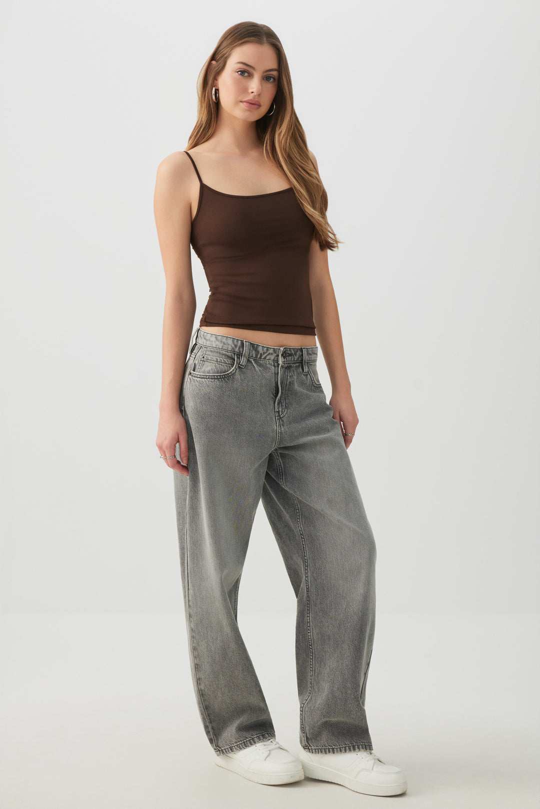 Basic Super Soft Tank Top with Adjustable Straps