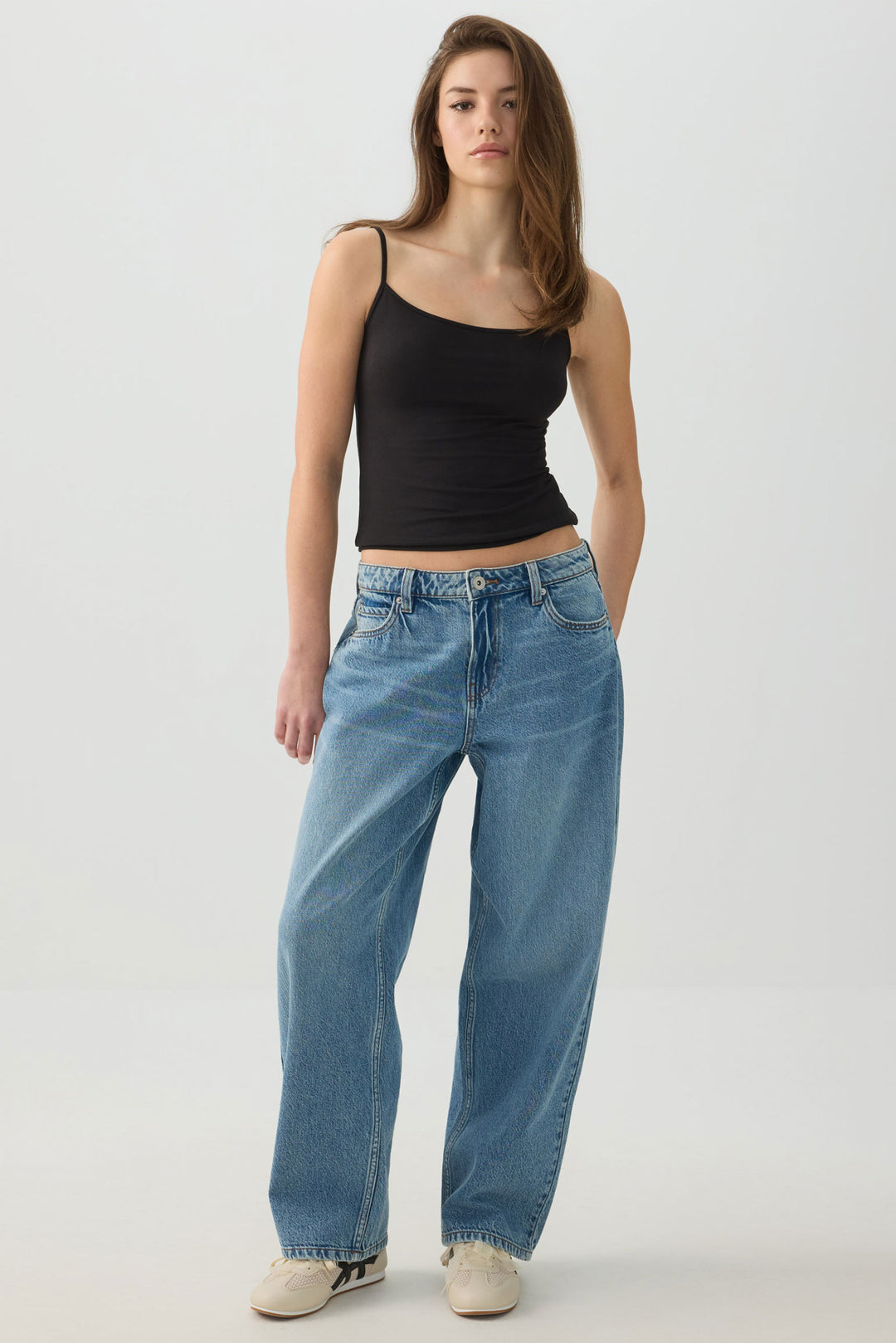 Basic Super Soft Tank Top with Adjustable Straps