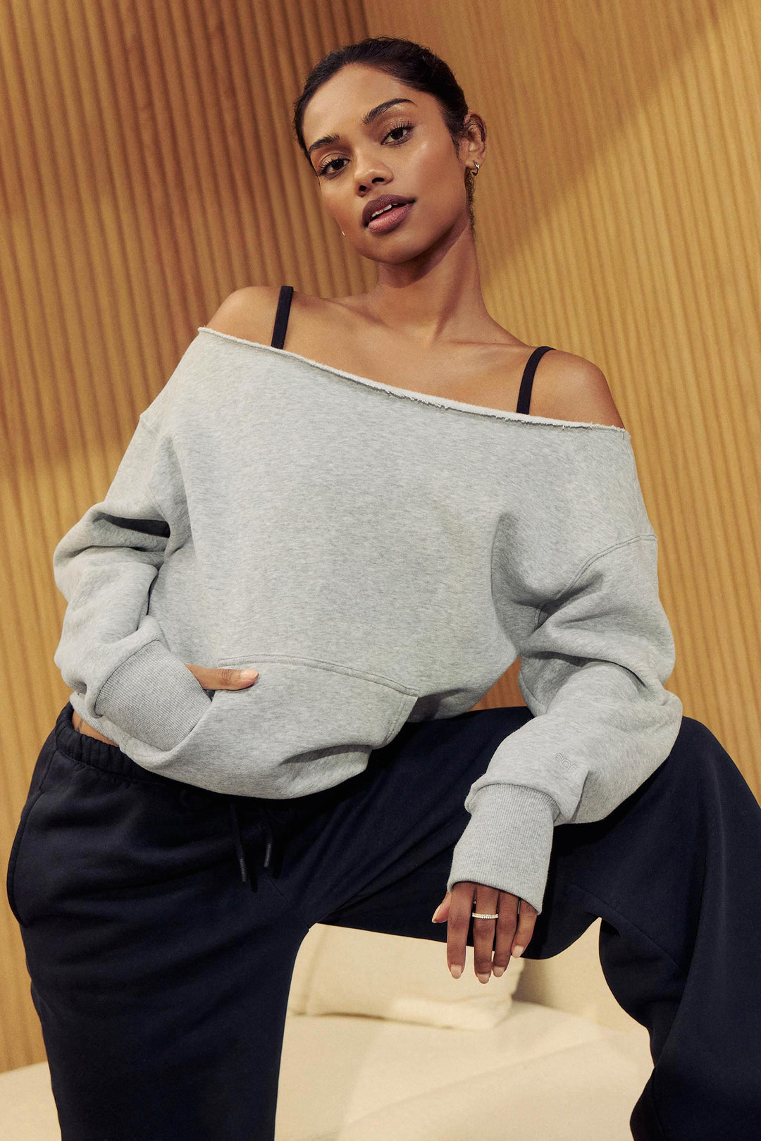 camactive™ Off Shoulder Sweatshirt