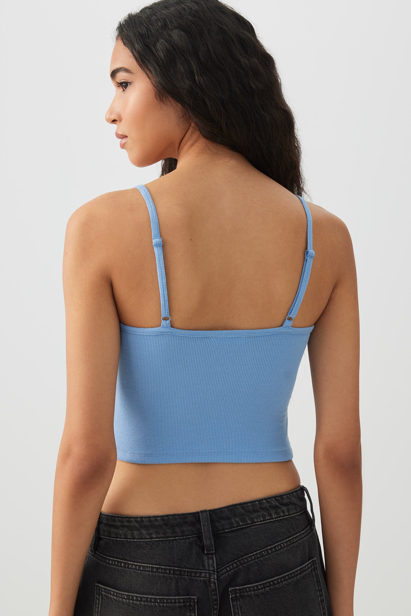 Basic Crop Tank Top with Adjustable Straps – Ardene
