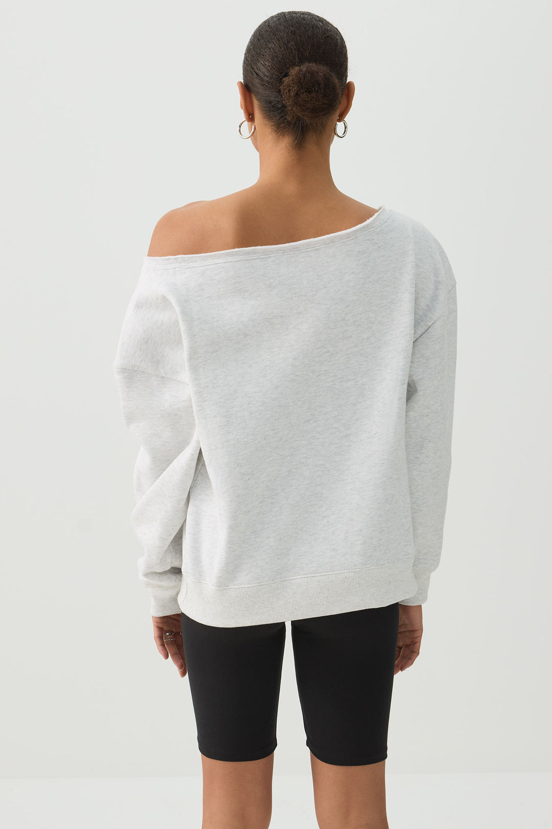 Off Shoulder Sweatshirt