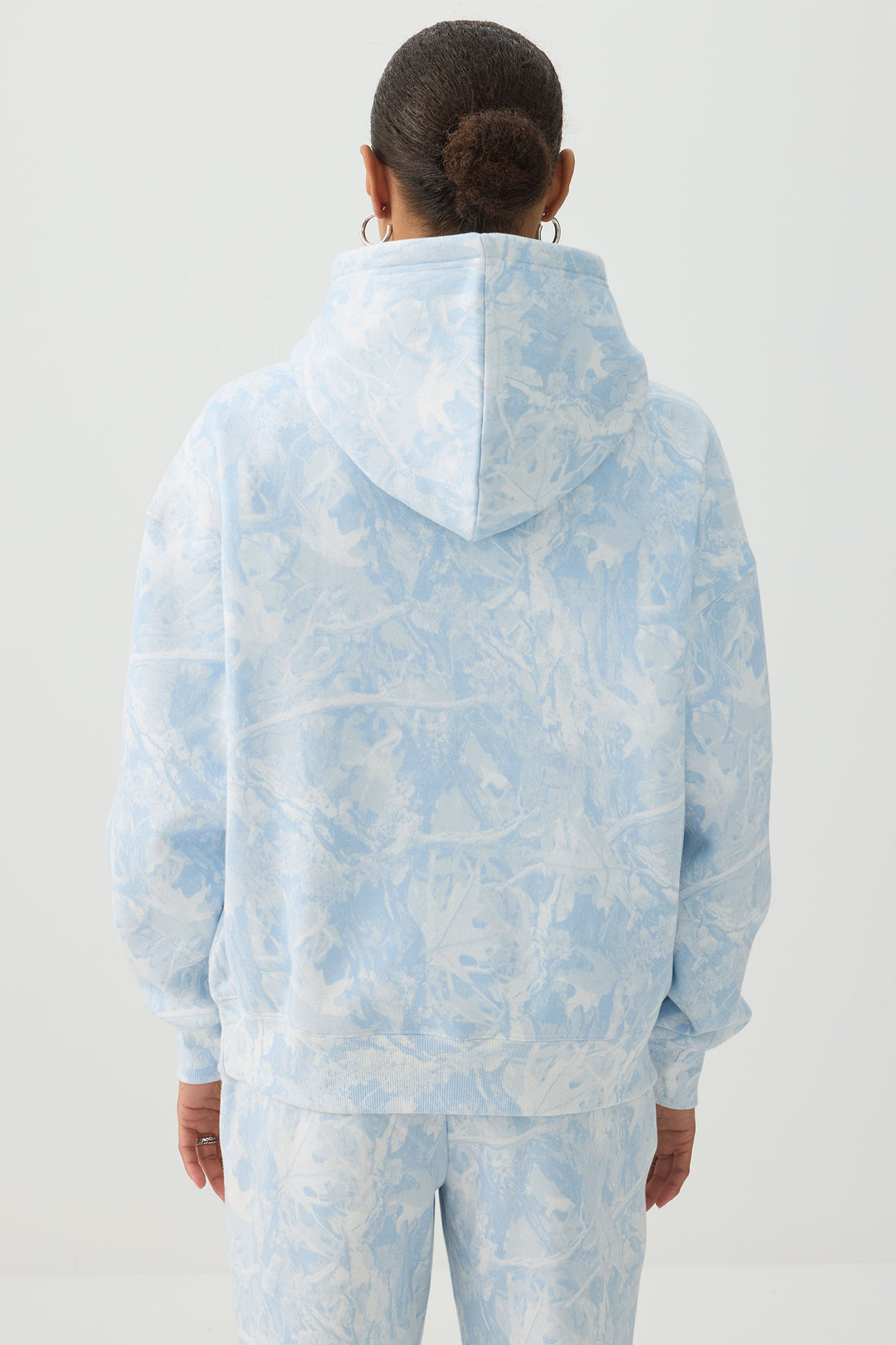 Blue Camouflage Hoodie