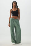 Washed Wide Leg Sweatpant