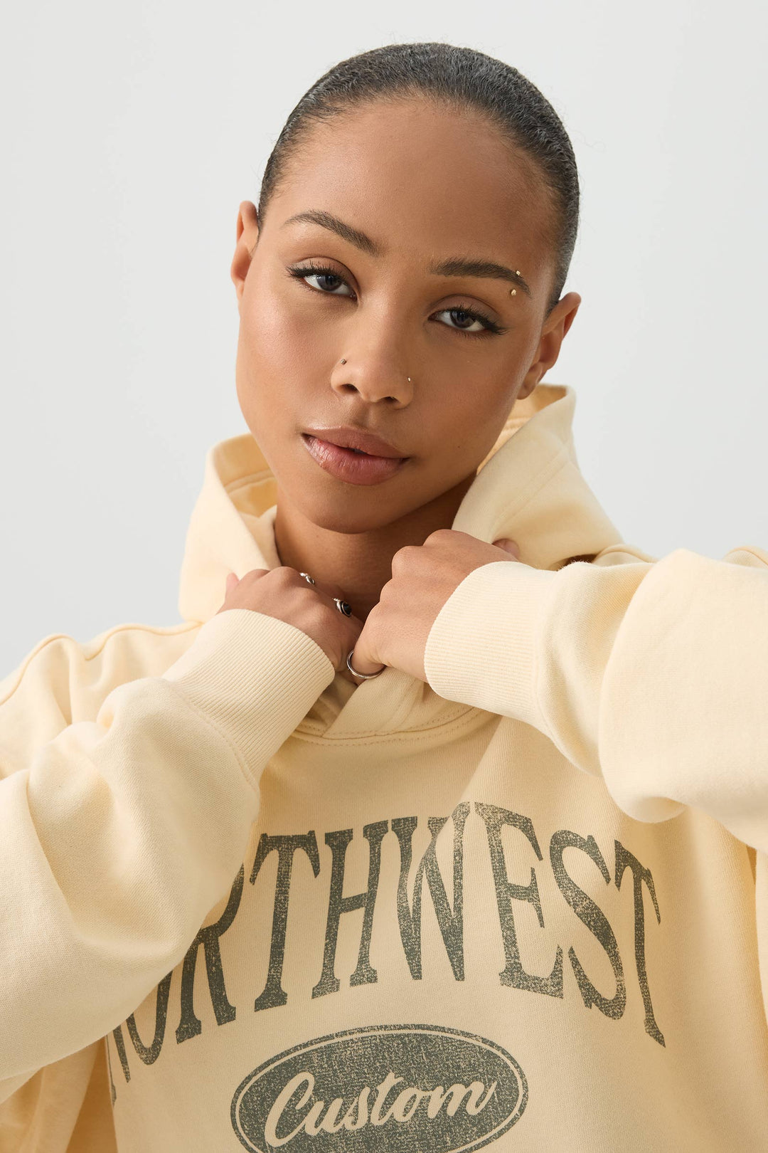 Washed Graphic Hoodie