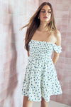 Smocked Tiered Midi Dress