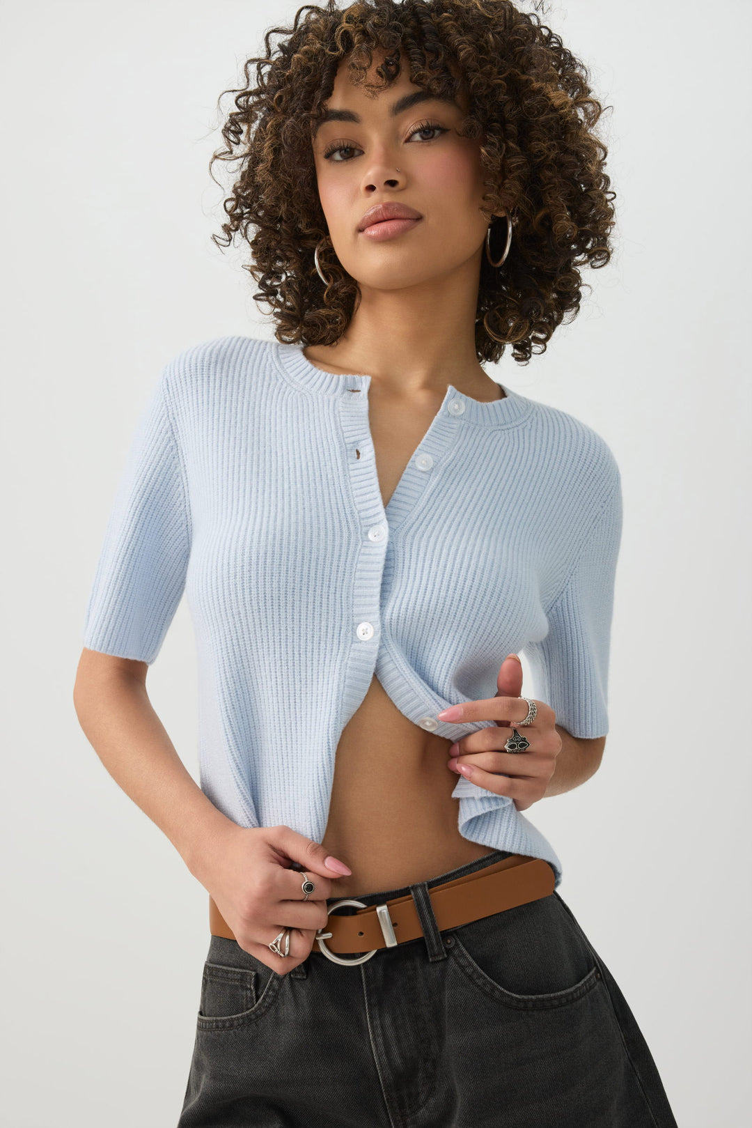 Short Sleeve Cardigan