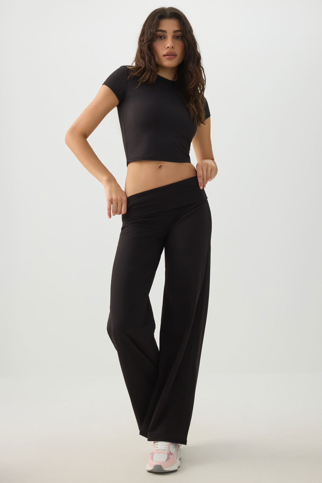 camactive™ Fold Over Straight Leg Pants