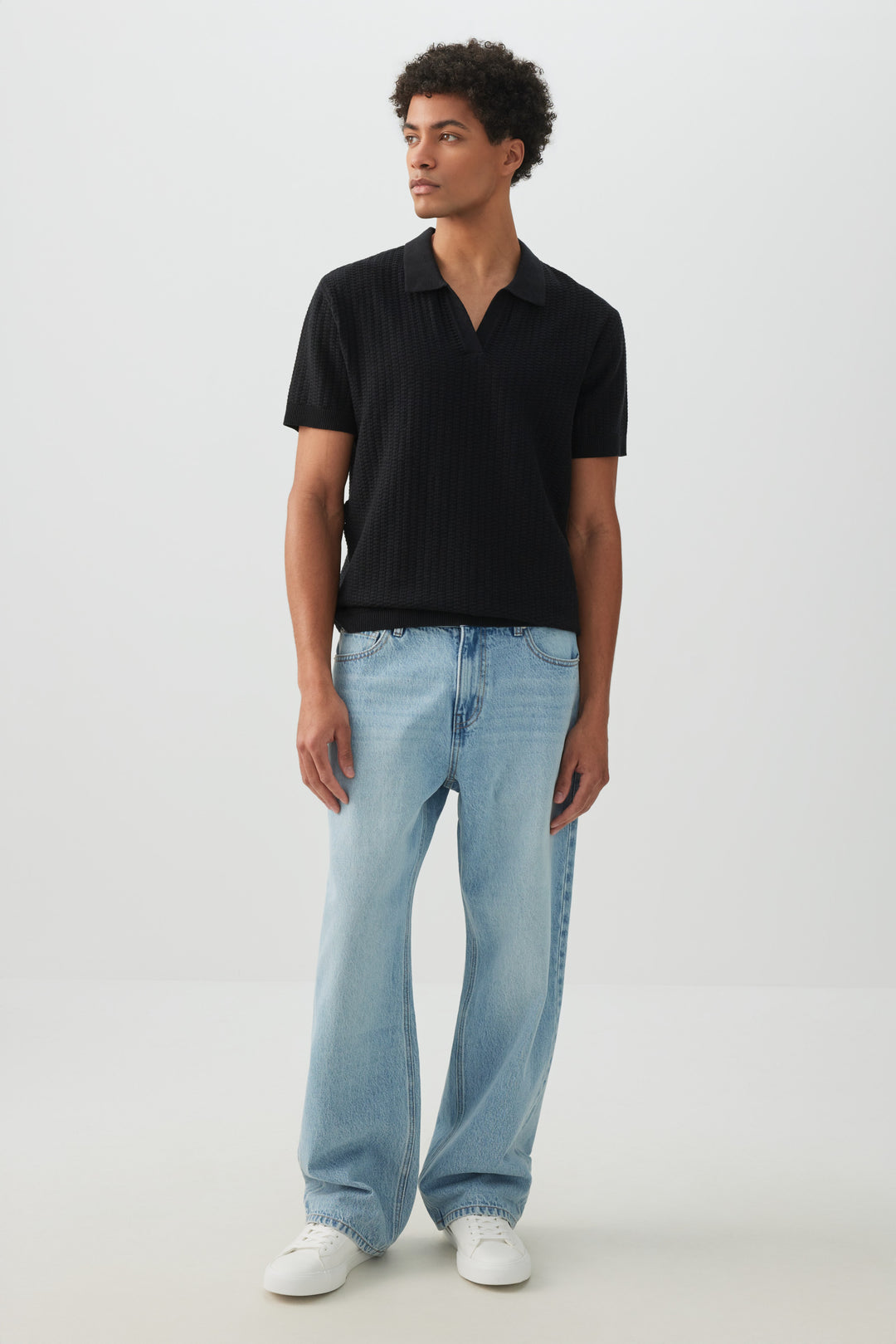 Knitted Polo Shirt