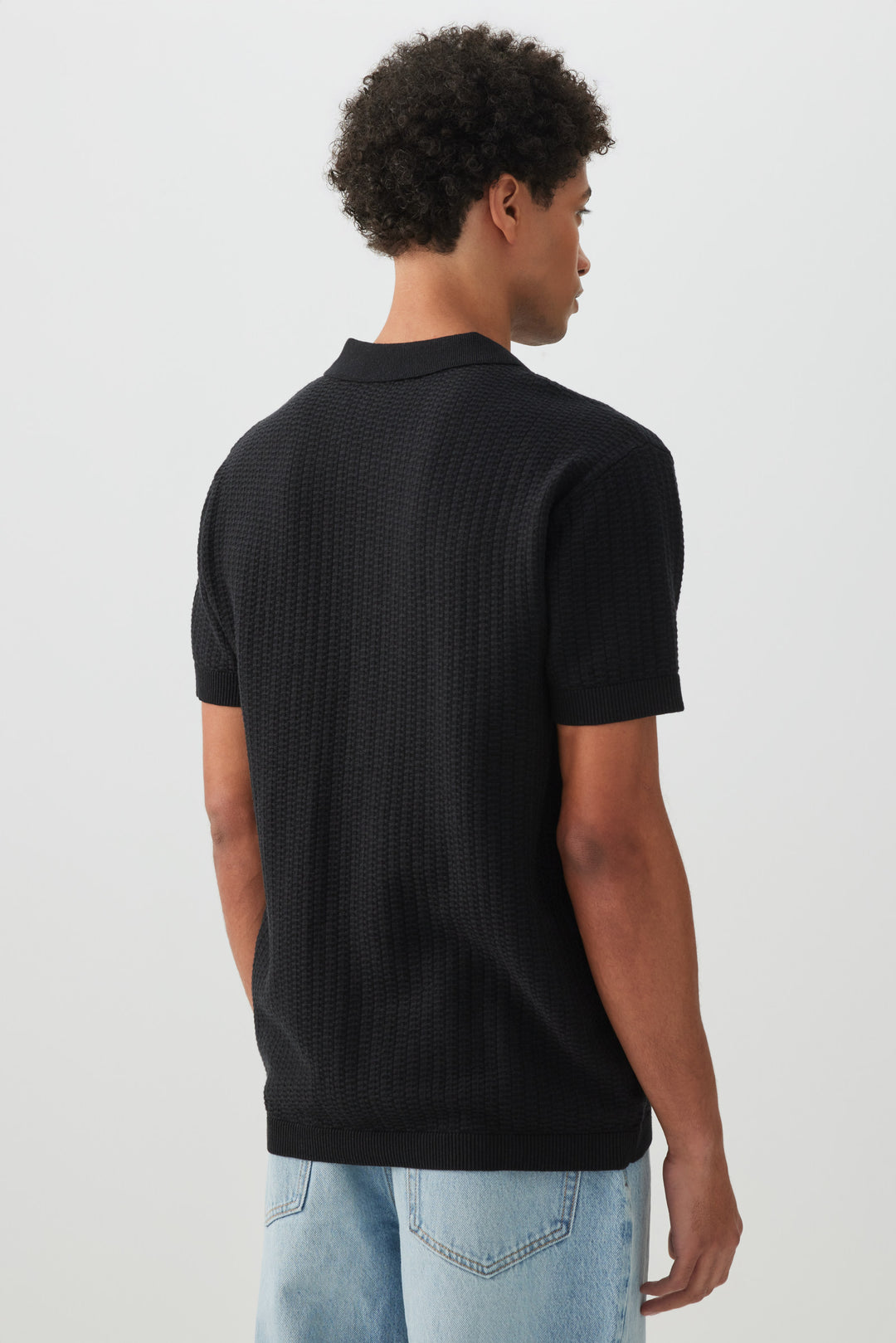 Knitted Polo Shirt
