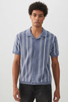 Johnny Collar Short Sleeve Sweater