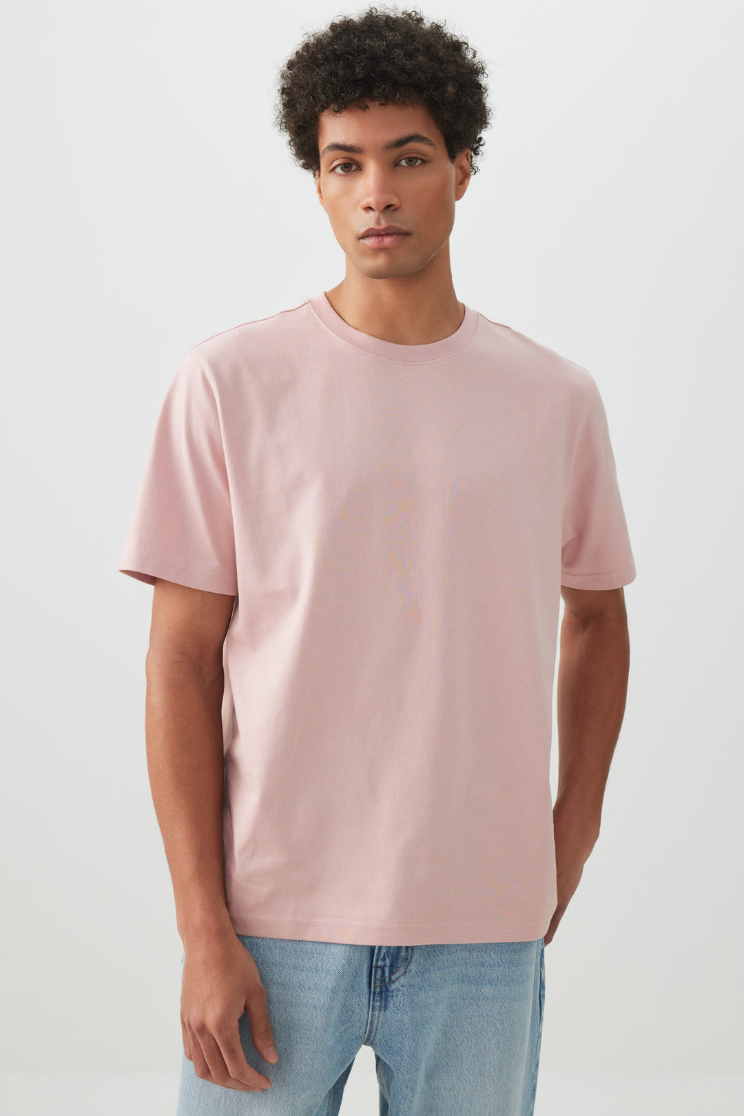 T-shirt col rond à manches courtes 
