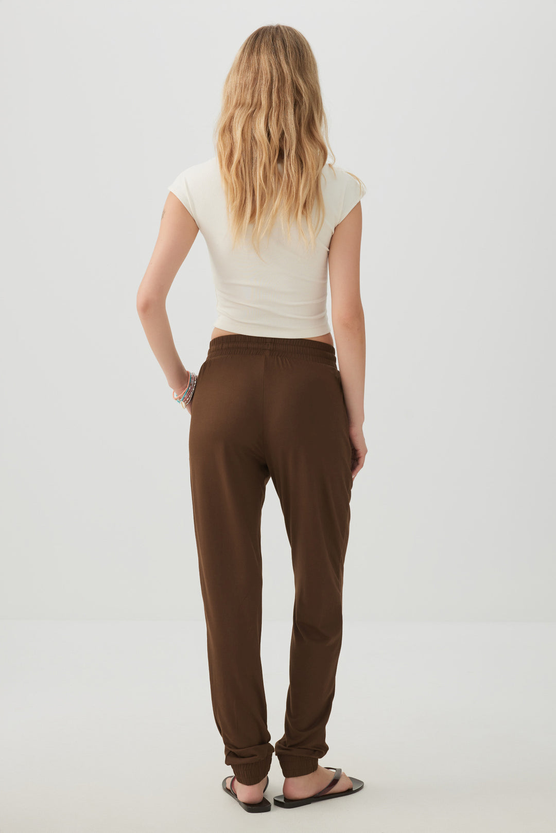 Pantalon de jogging à cordon