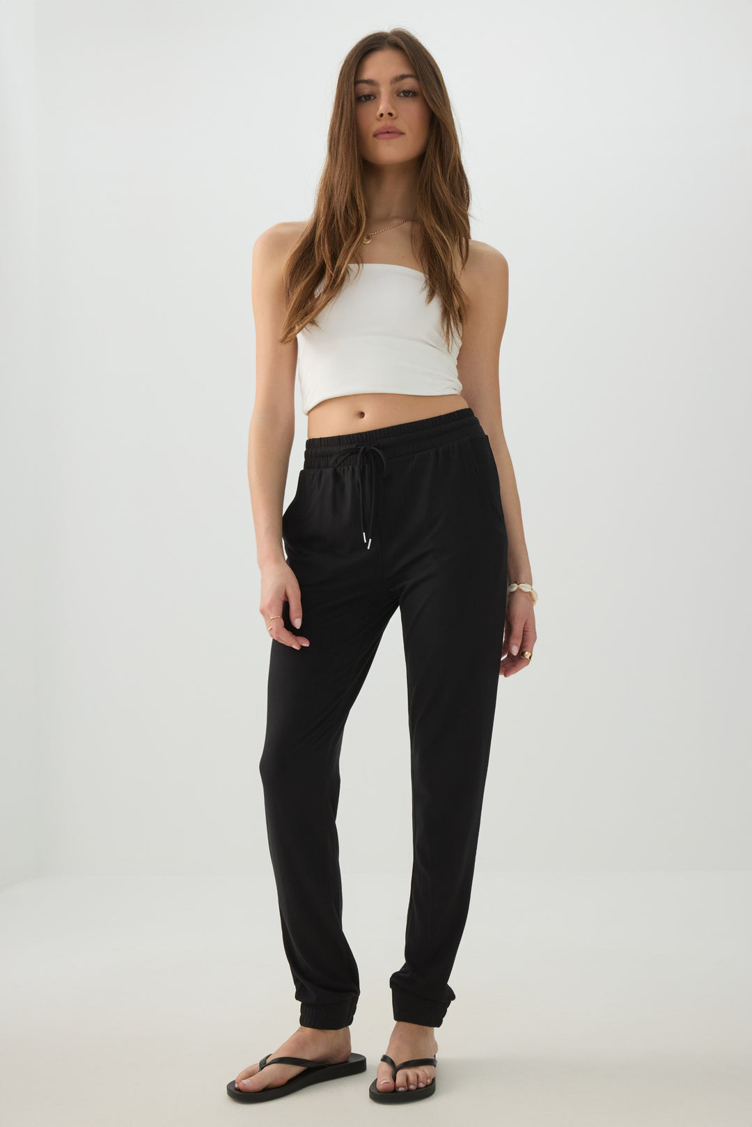 Pantalon de jogging à cordon