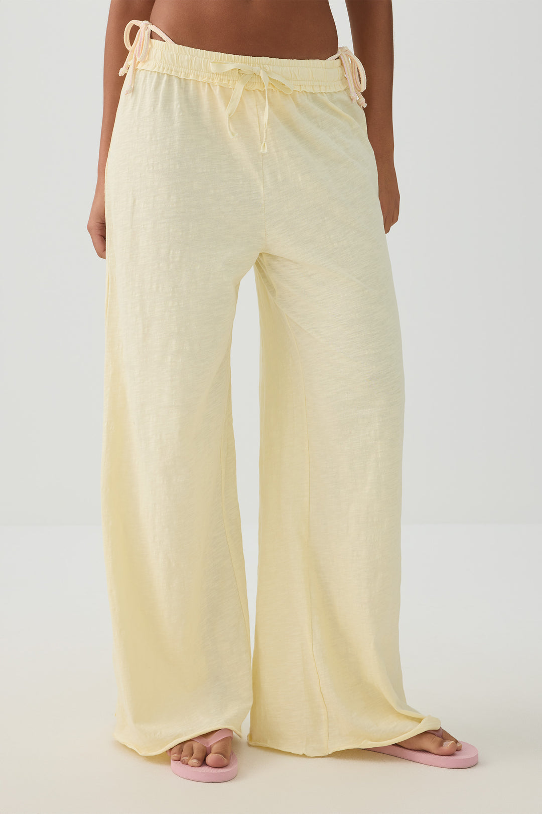 Jersey Wide Leg Pants