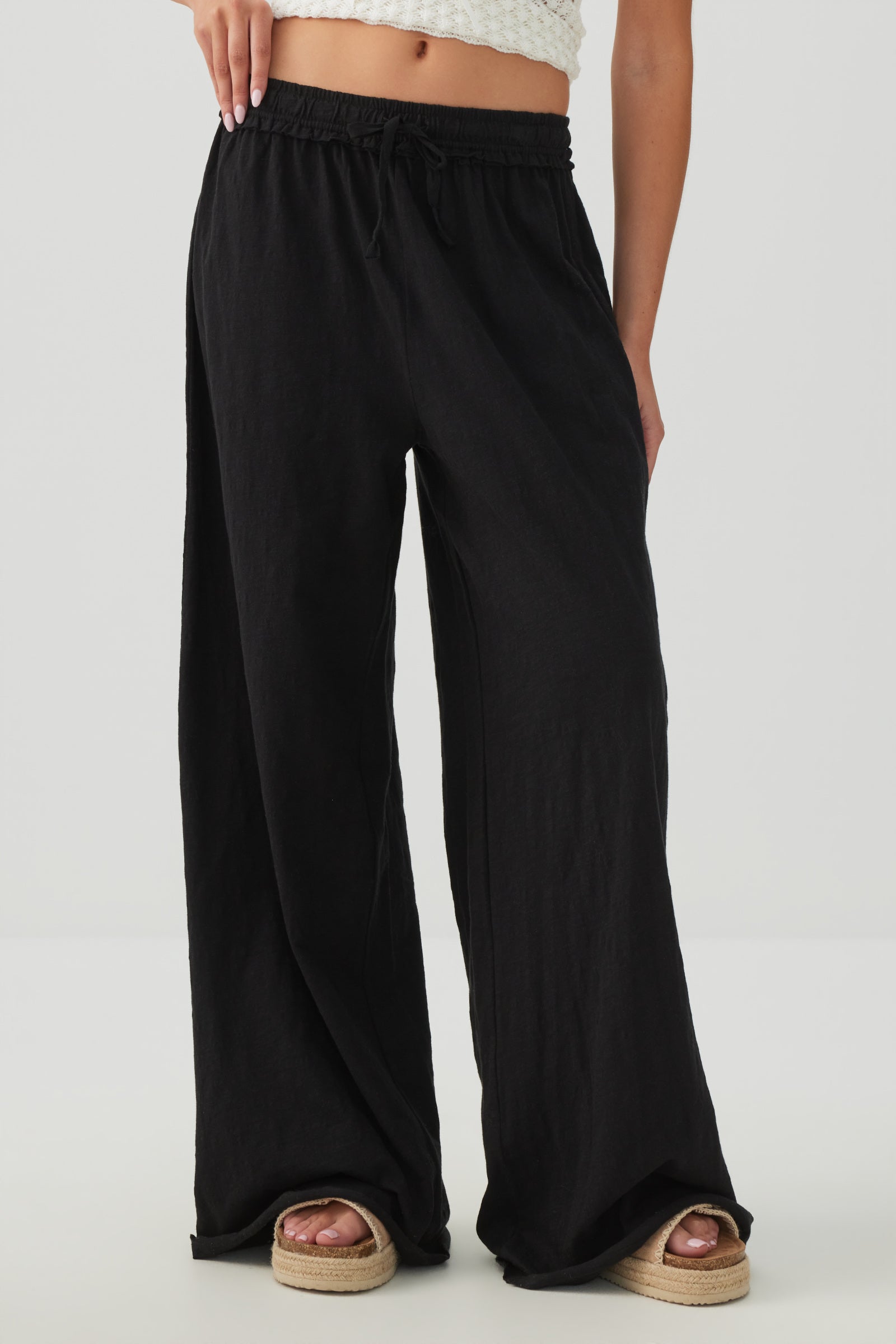 Jersey Wide Leg Pants – Ardene
