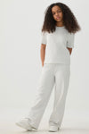 Wide Leg Jersey Pants