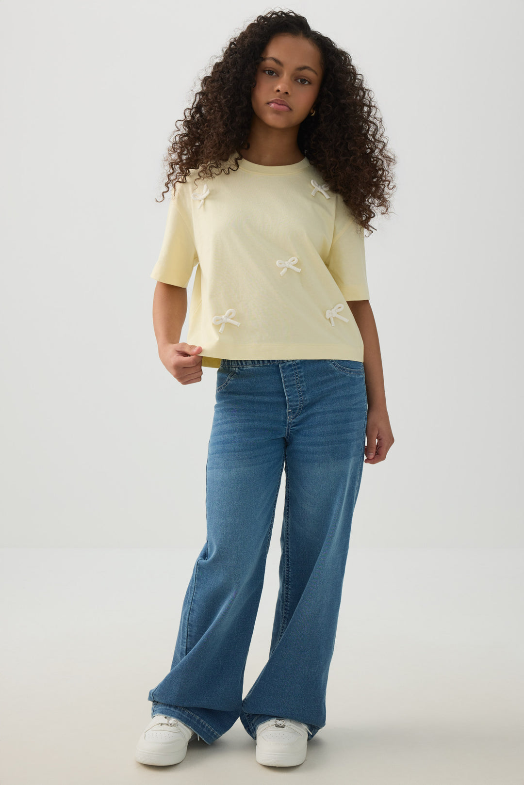 Boxy T-Shirt with Embellishment