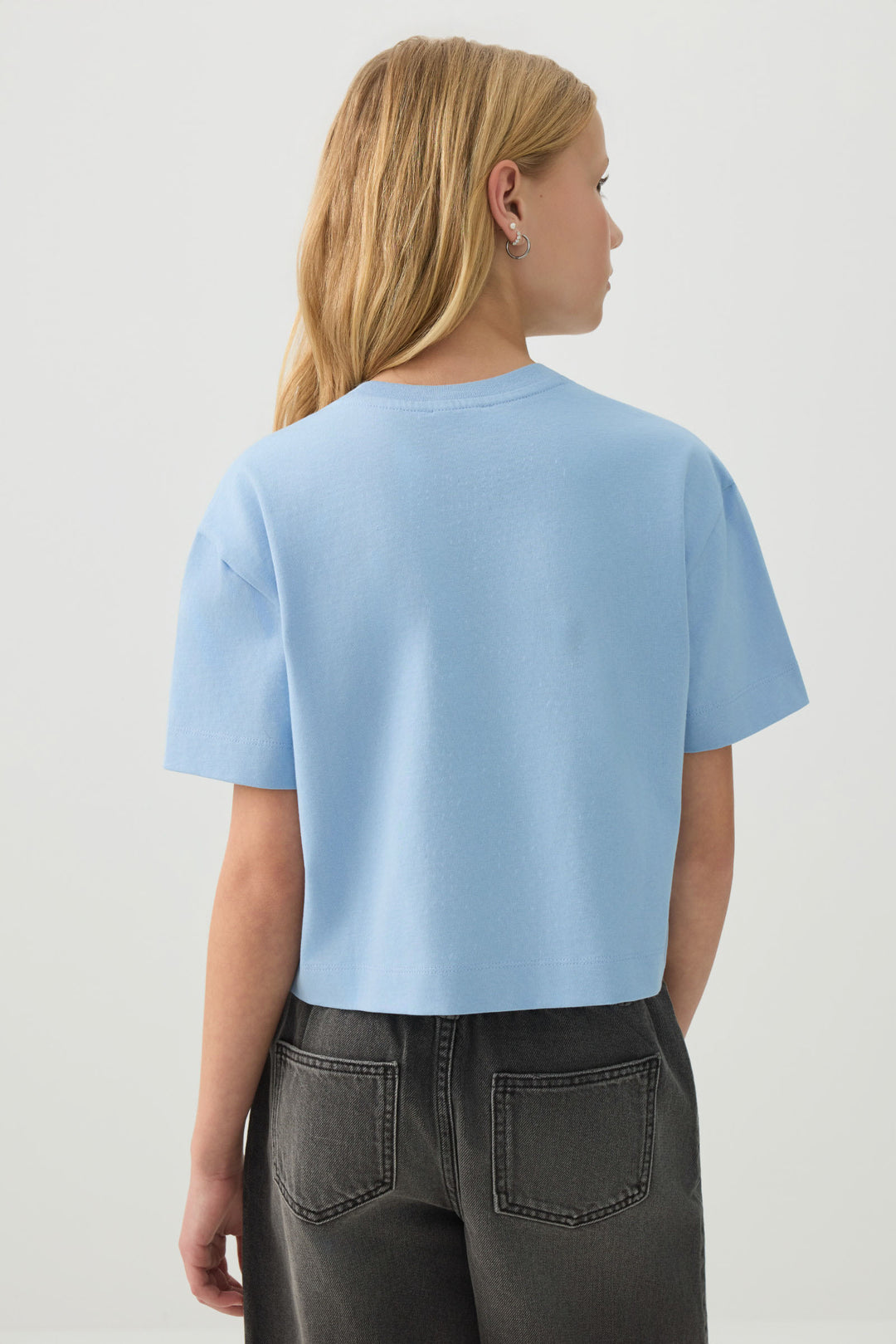 Boxy T-Shirt with Embellishment