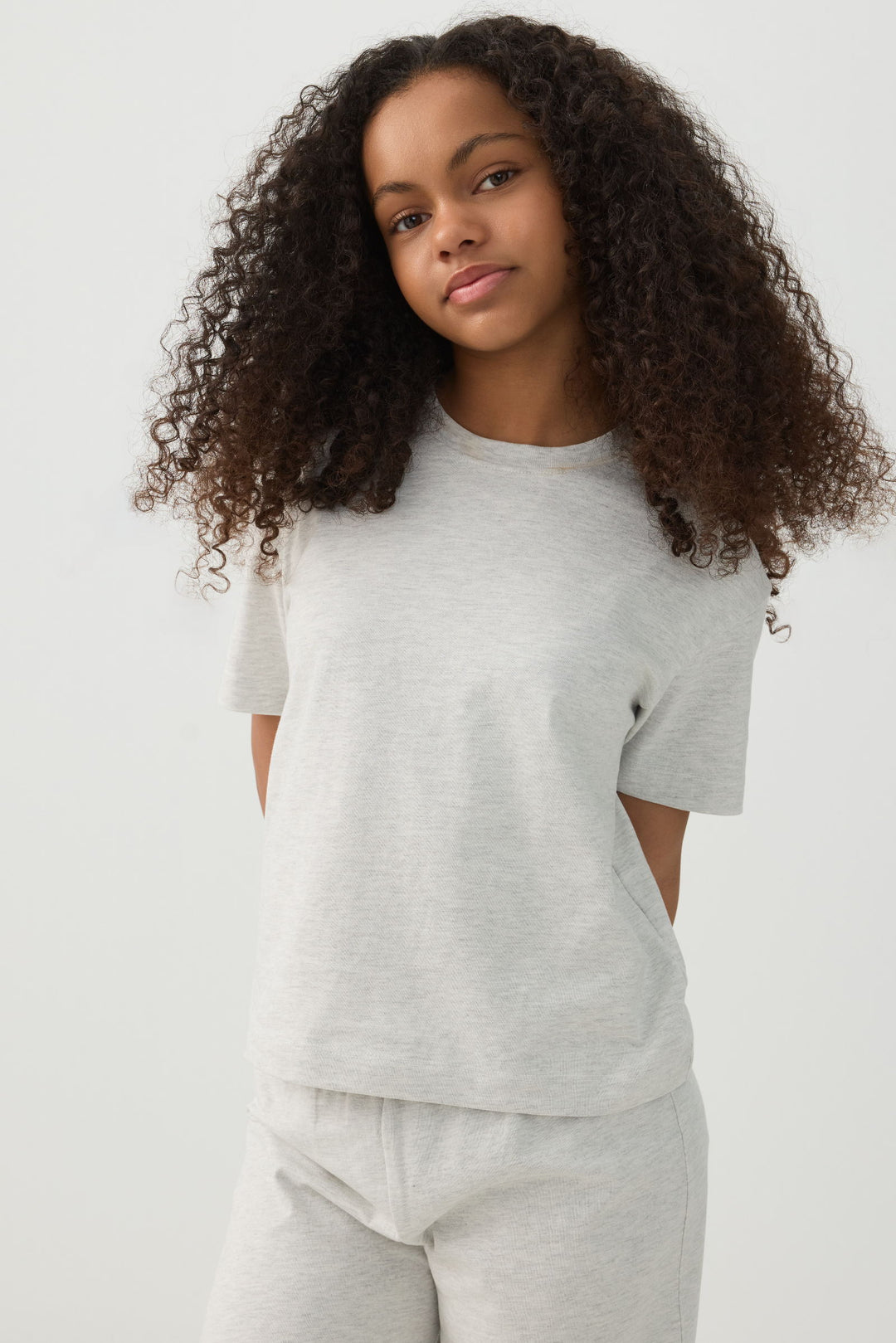 T-shirt à manches courtes uni