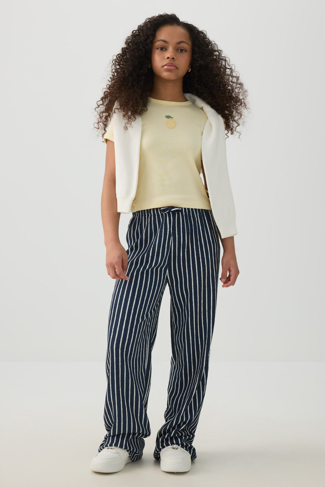 Striped Wide Leg Pants