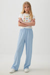 Striped Wide Leg Pants