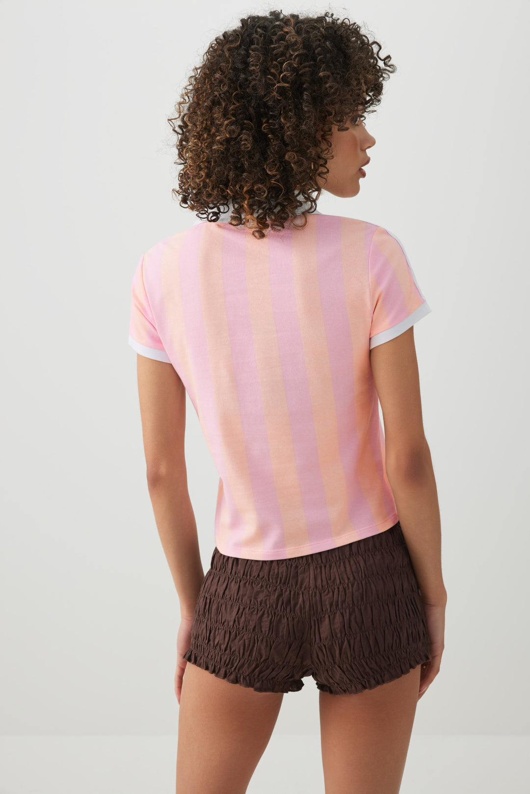 Graphic Johnny Collar Polo Shirt