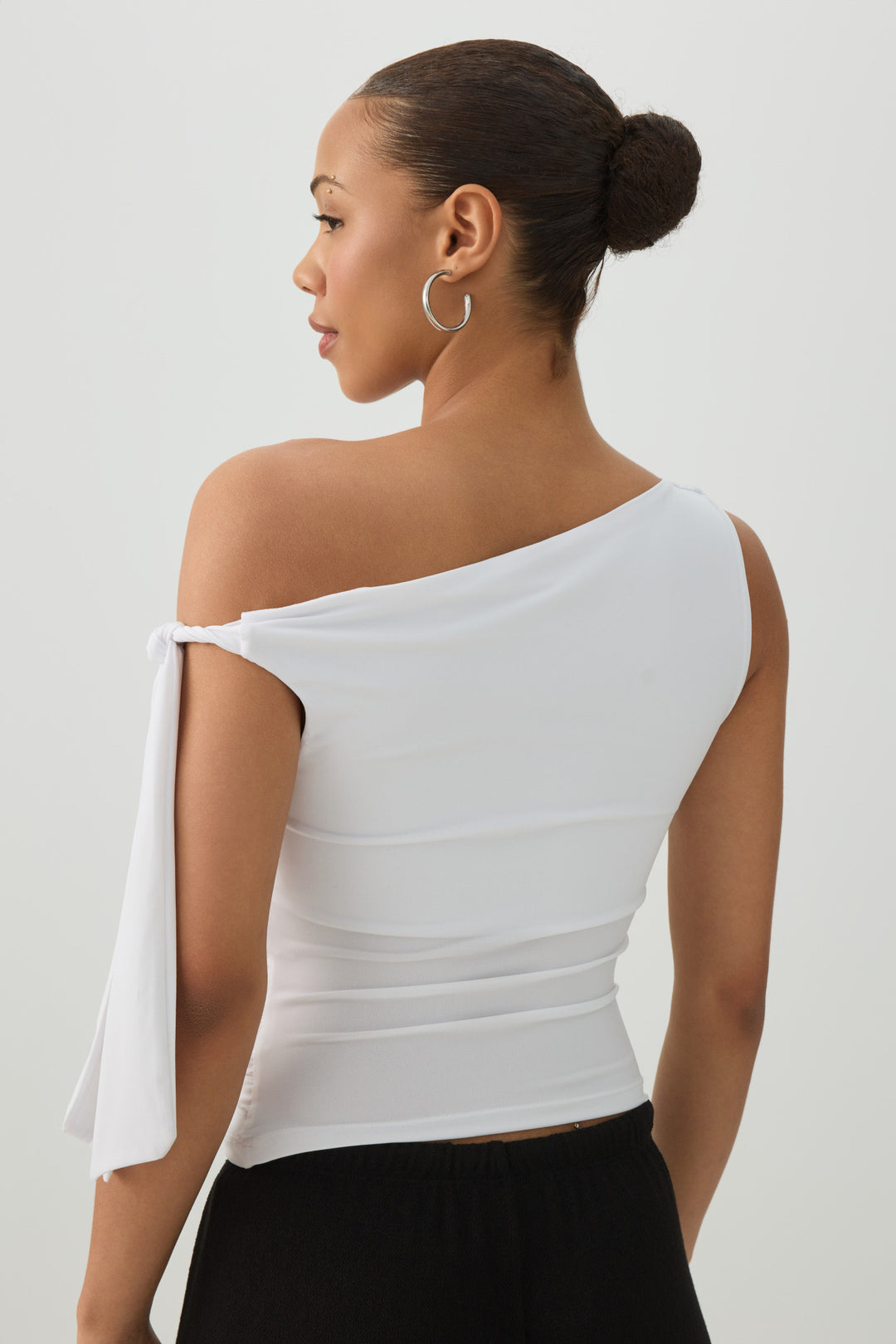 Asymmetrical Off Shoulder Top