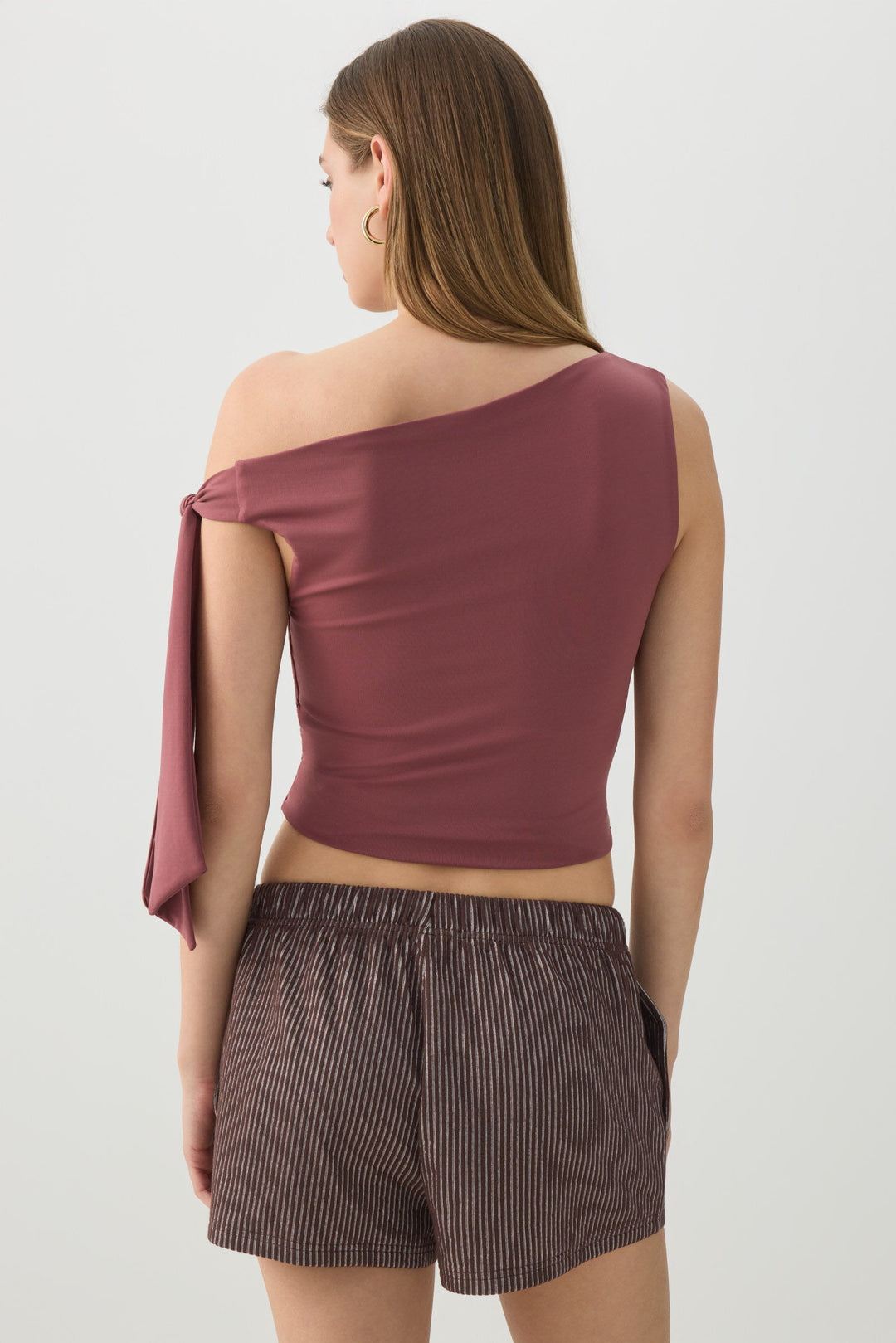 Asymmetrical Off Shoulder Top