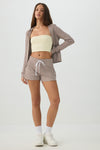 Soft Waffle Knit Shorts