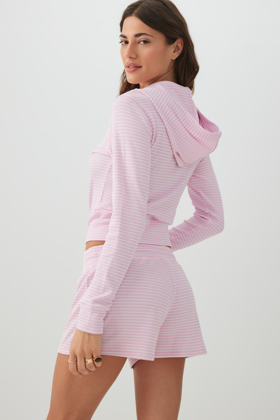 Soft Waffle Knit Shorts