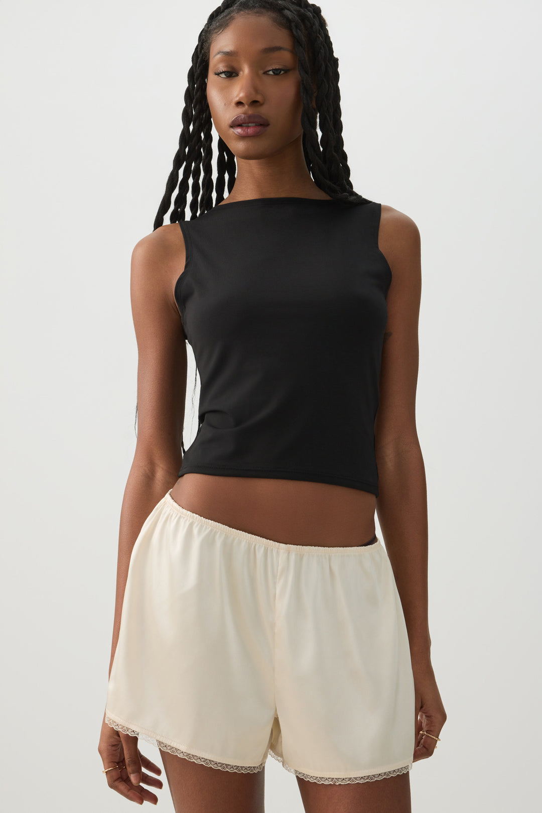 Back Bow Sleeveless Top