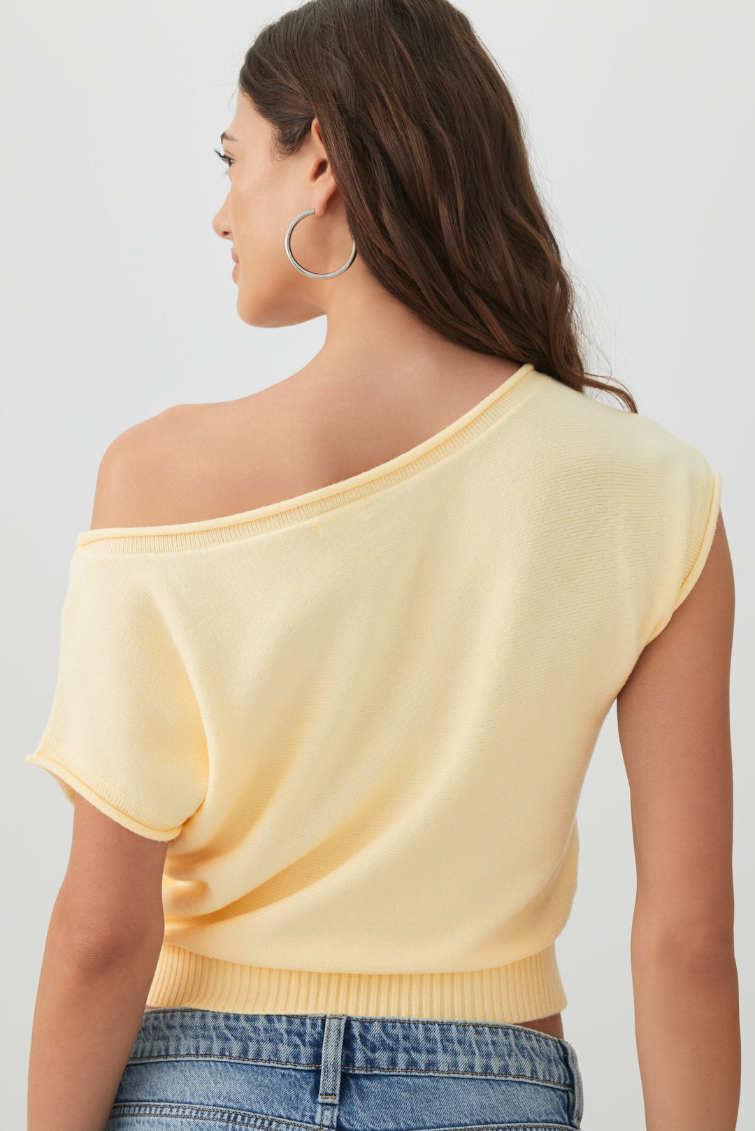 Off Shoulder Cinched Waist Top