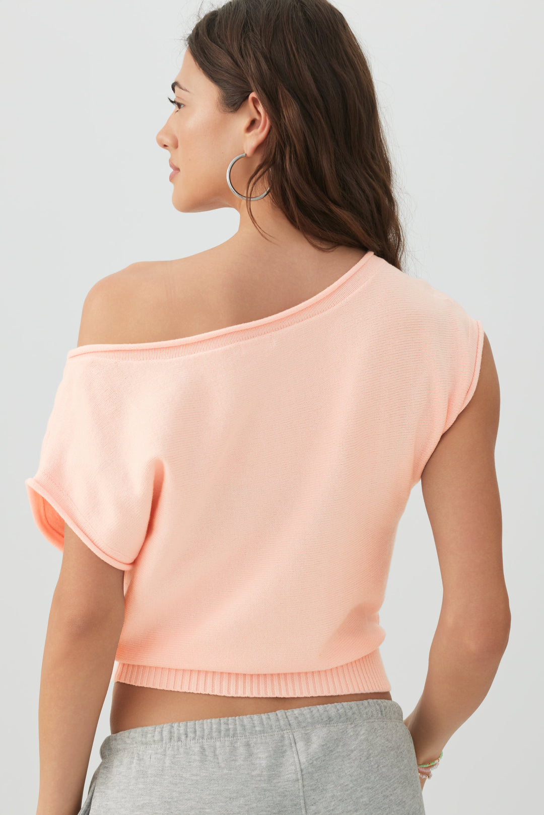 Off Shoulder Cinched Waist Top