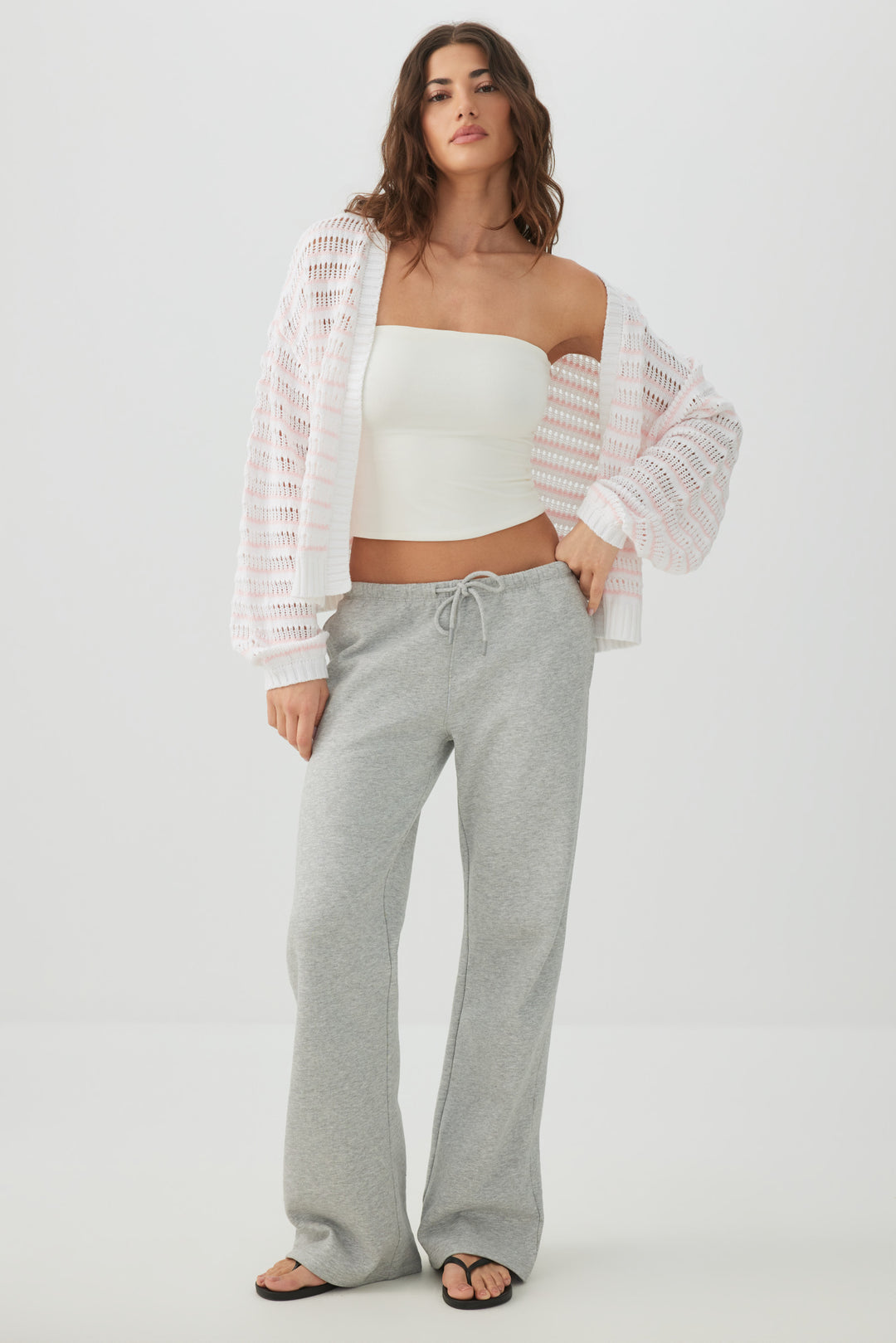 Chunky Open Stich Cardigan