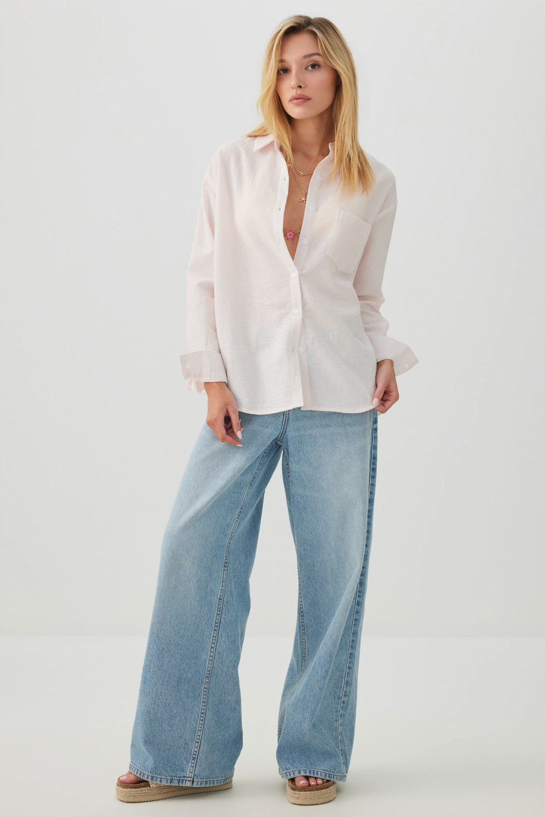 Light Button Down Shirt