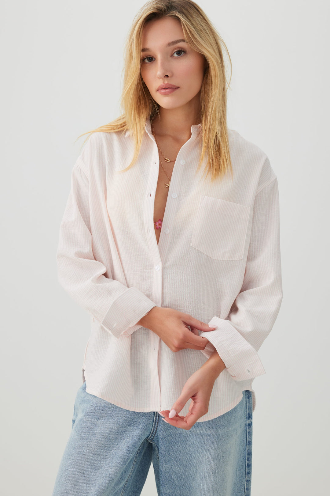 Light Button Down Shirt