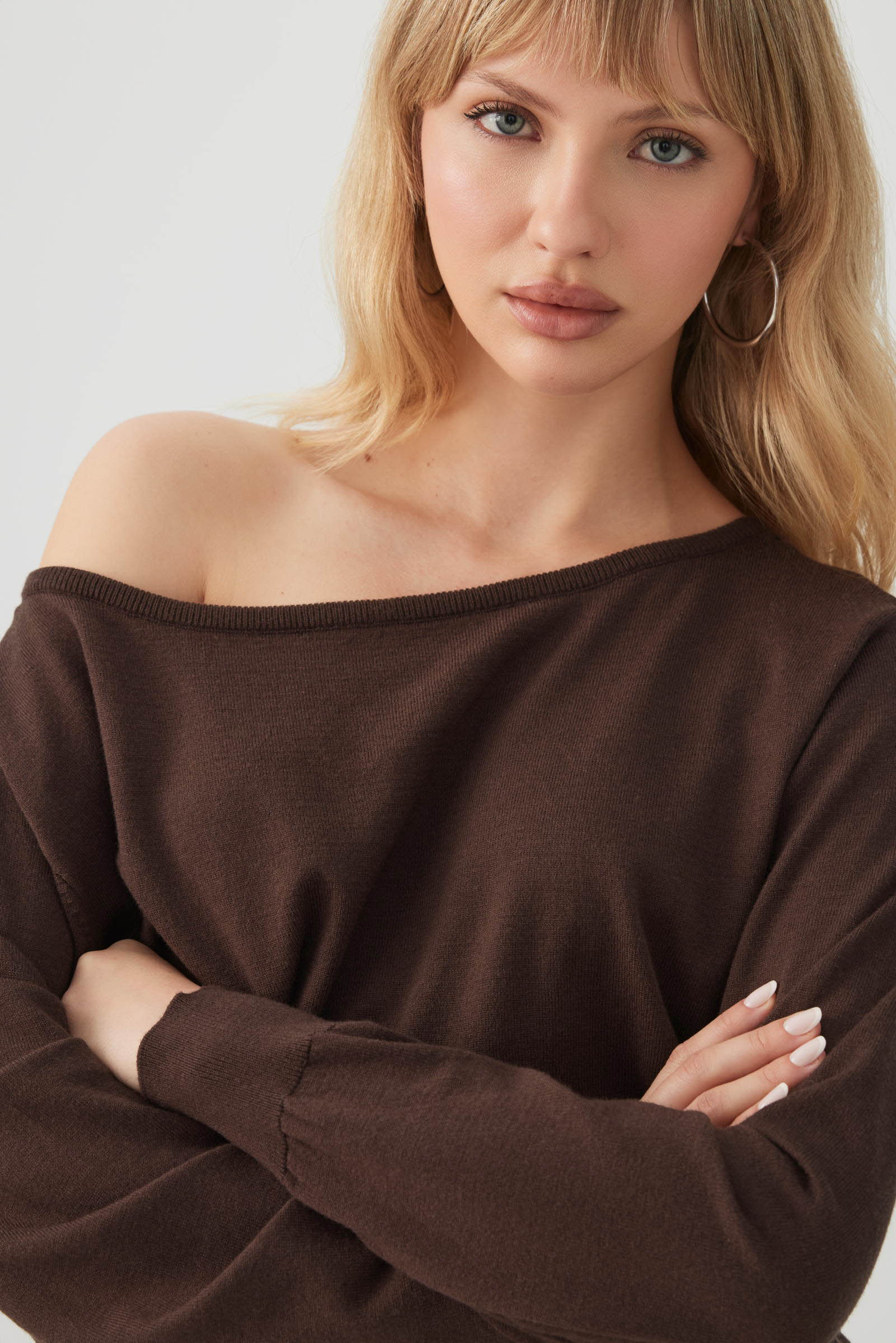Off Shoulder Knit Sweater – Ardene