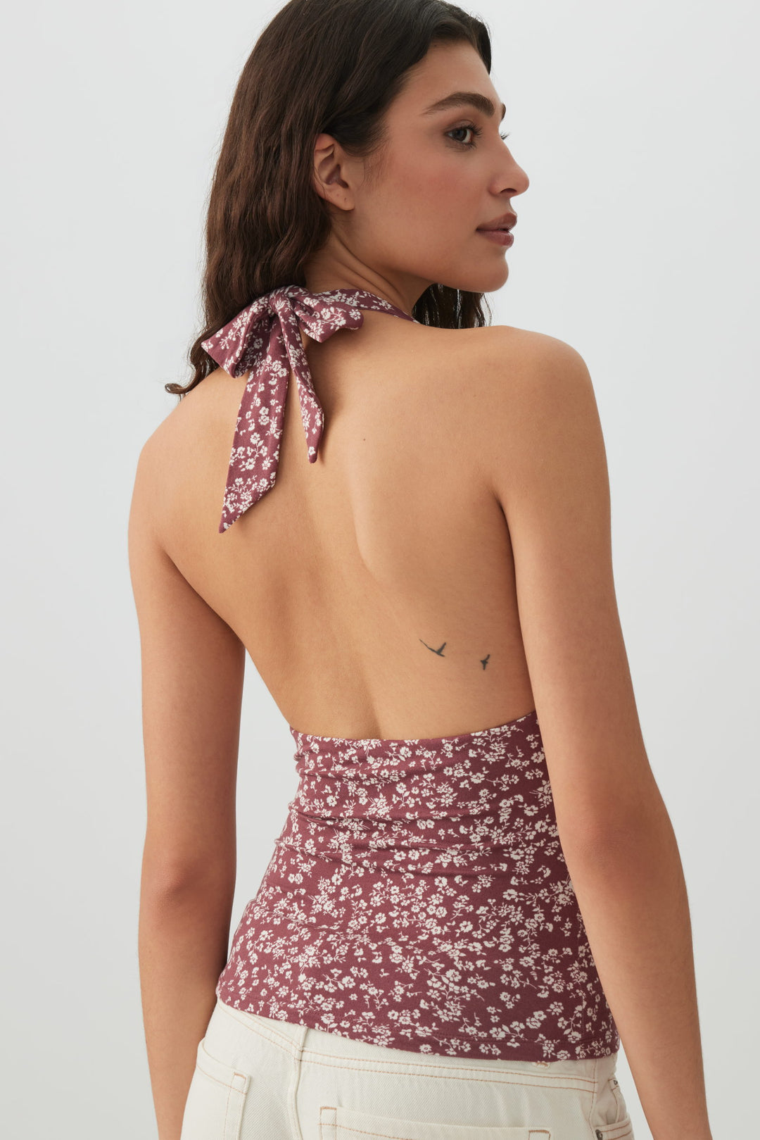 Camisole à col bénitier très douce