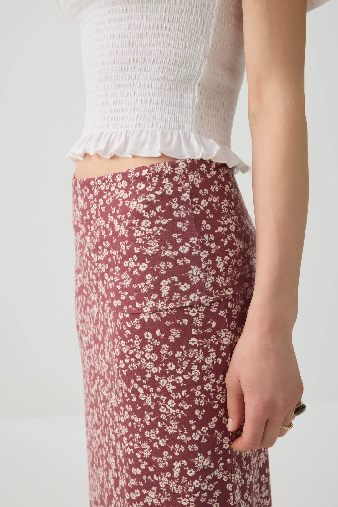 Maxi Fold-Over 2-in-1 Skirt