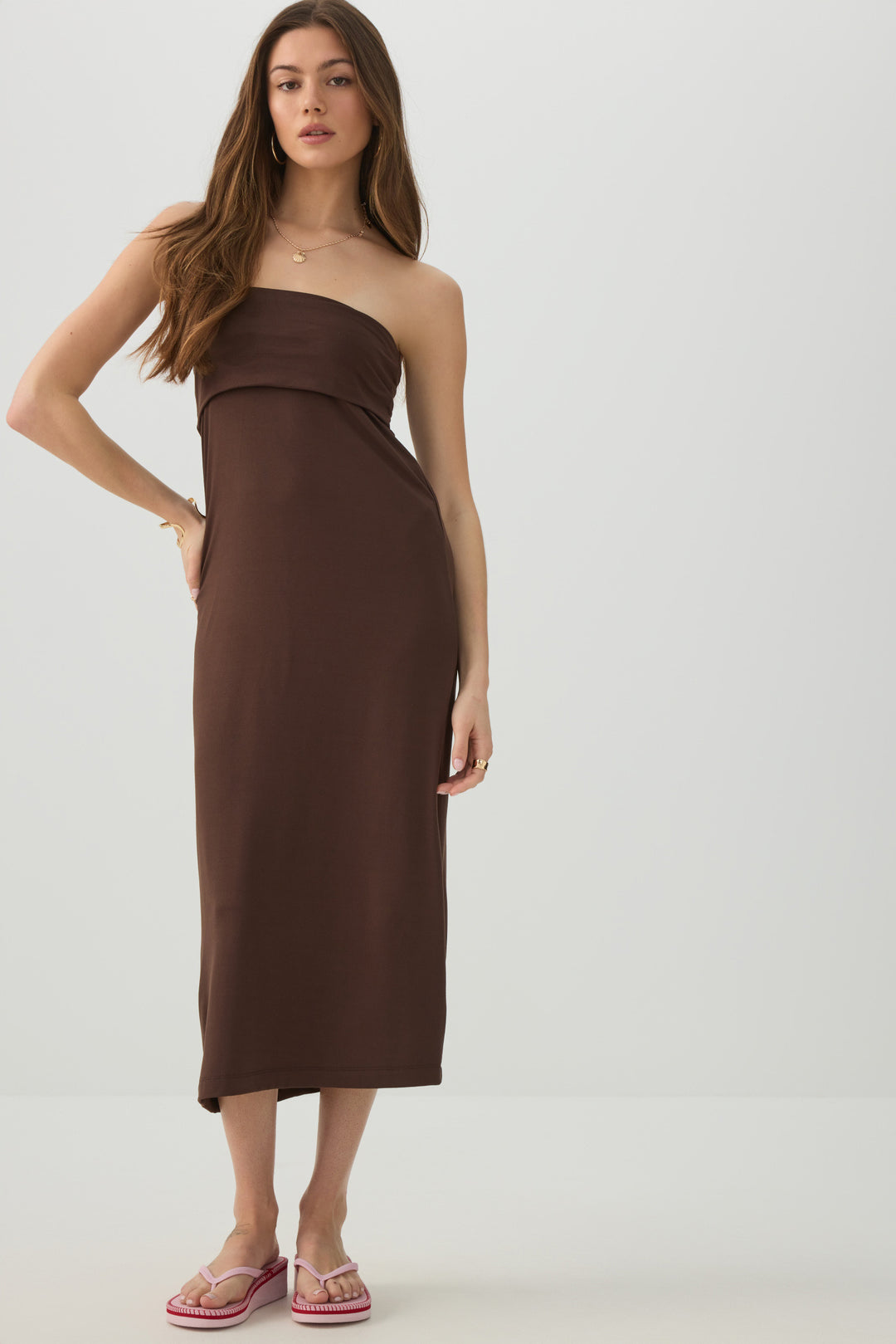 Maxi Fold-Over 2-in-1 Skirt