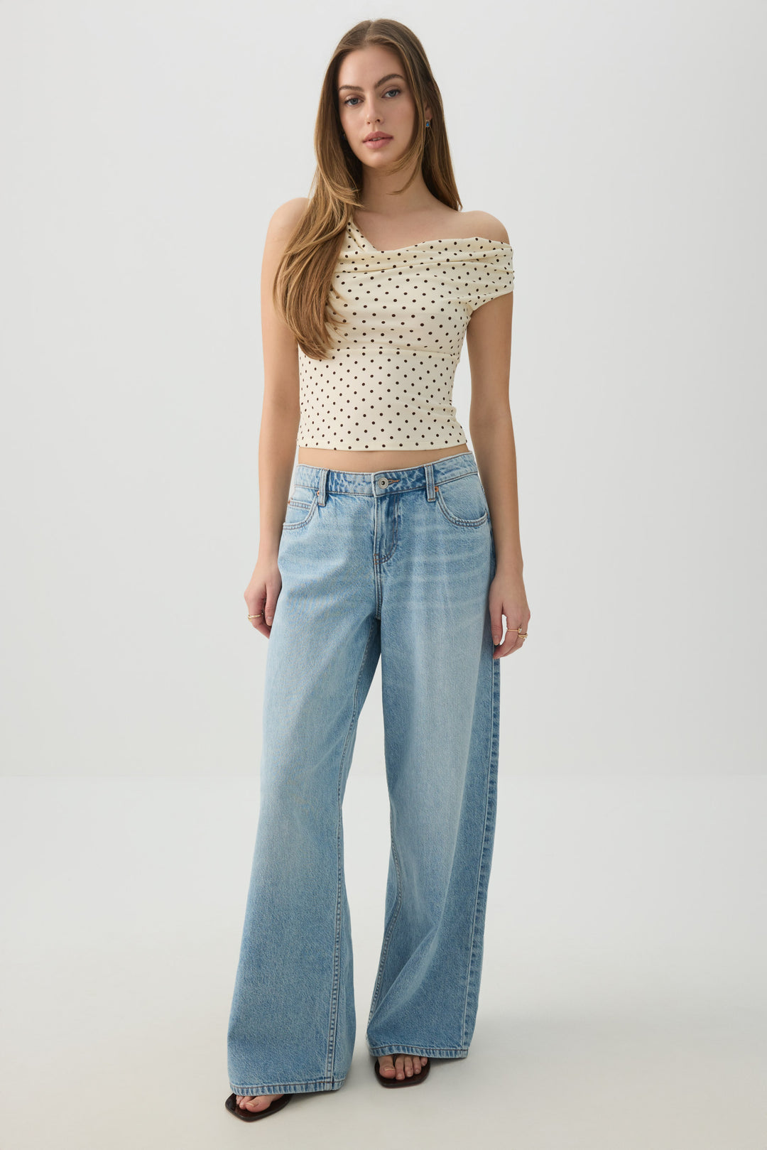 Cowl Neck Crop Tank Top