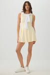Soft High Neck Mini Dress