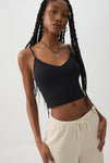 Ultra Crop Seamless Tank with Removable Cups