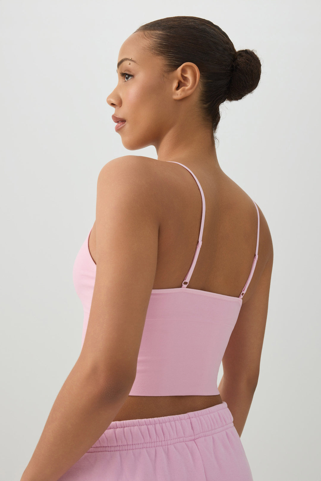 Ultra Crop Seamless Tank with Removable Cups