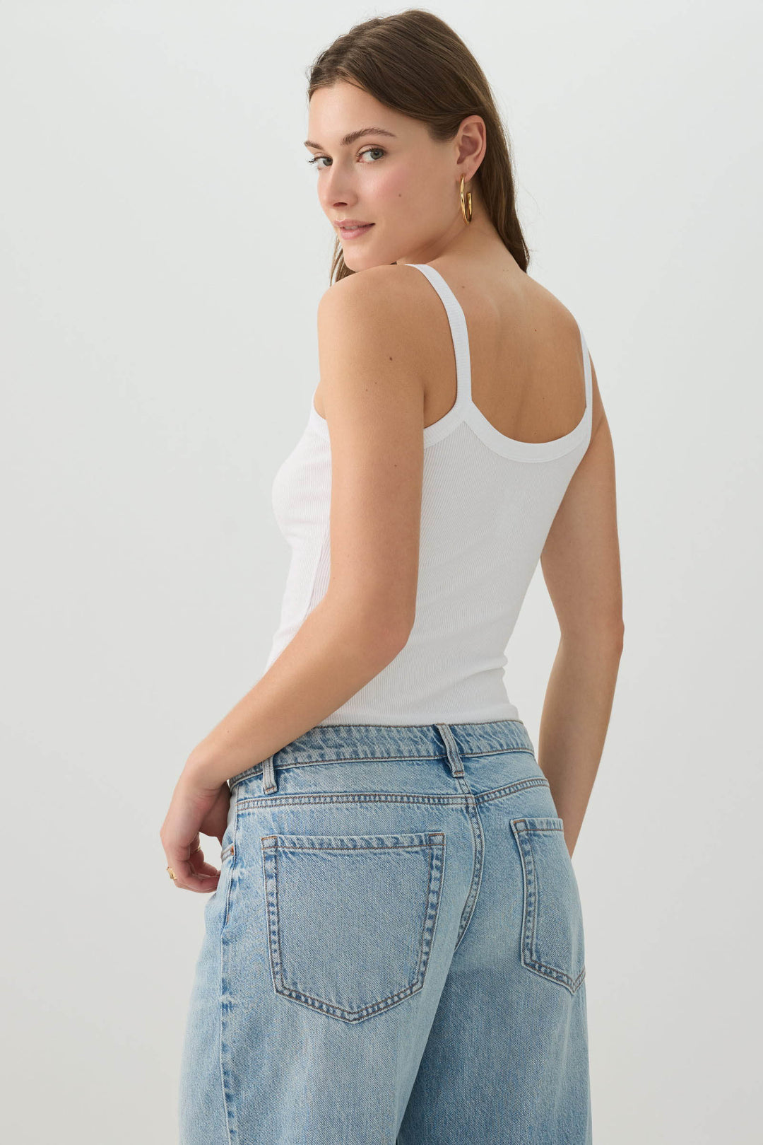 Basic Ribbed Tank Top